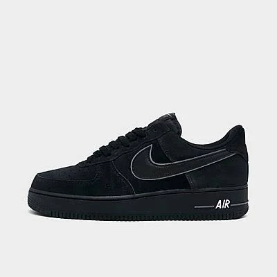 Nike Men's Air Force 1 '07 LV8 Shoes 'Black Grey