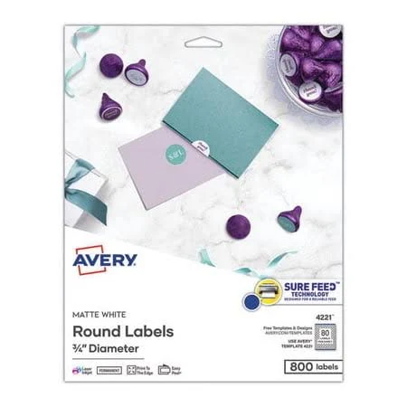 Printable Self-Adhesive Permanent Id Labels