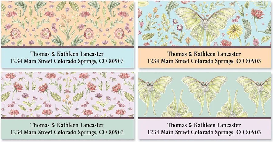 Fields of Colors Deluxe Address Labels (4 Designs)