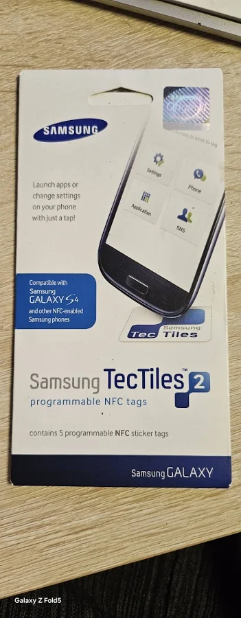 Samsung TecTile Programmable Nfc Tags Pack of 5