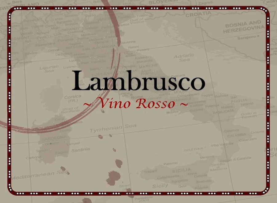 Lambrusco Wine Label 30 Pack