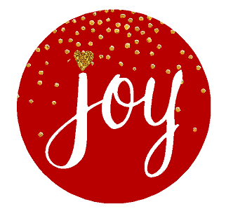 24pack Joy Green Chirstmas Holiday Stickers Labels Envelope Decorative Seals