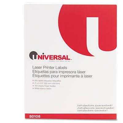 Universal Laser Printer Labels Permanent
