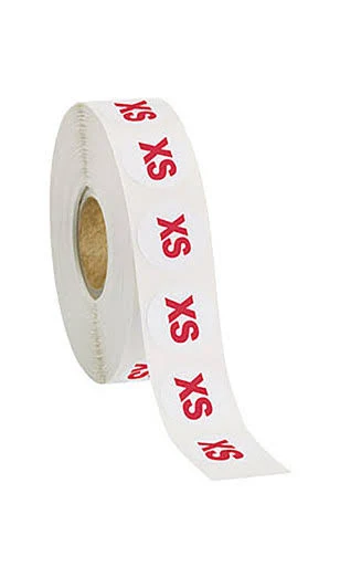Shop Zombie Self-Adhesive Size Labels