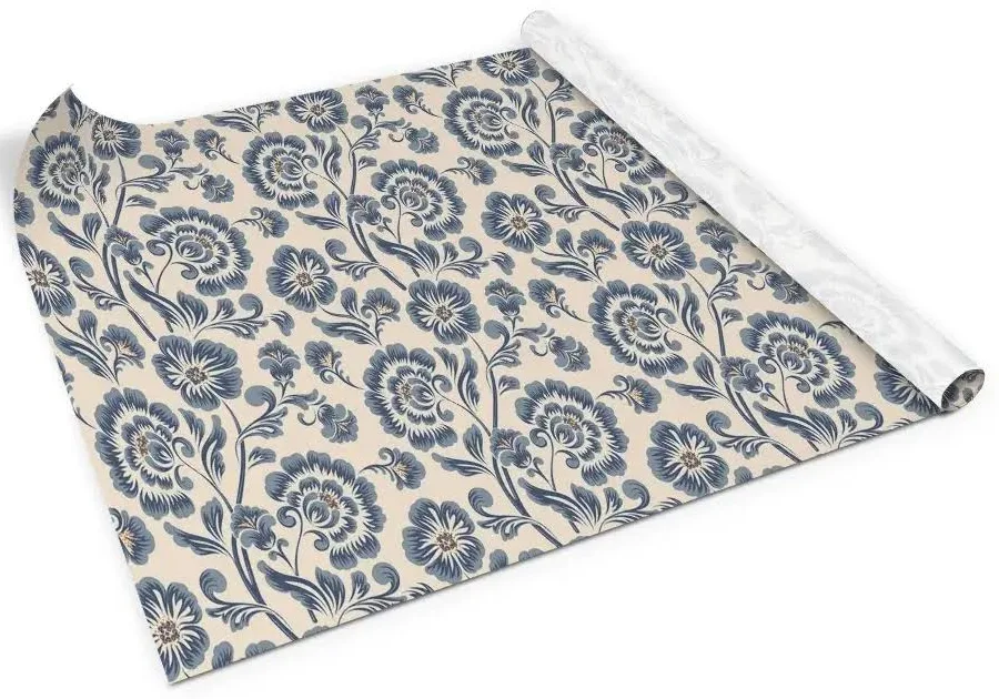 PCV Sticker Classic Floral Pattern