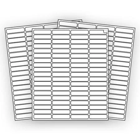 EcoSwift Shipping Labels 1 3/4 x 1/2 inches Mailing Address Return Inventory Blank