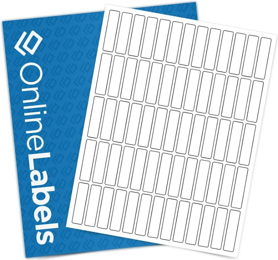 0.5" x Labels