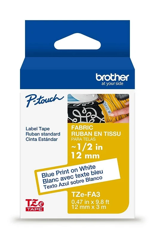 Brother P-Touch Fabric Label Tape