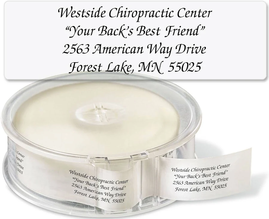 Paperdirect .75 in x 2.25 Rolled Address Labels