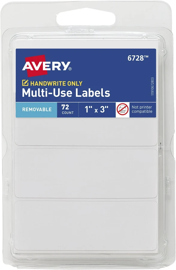 Avery Multi-Use Labels 1" x 3