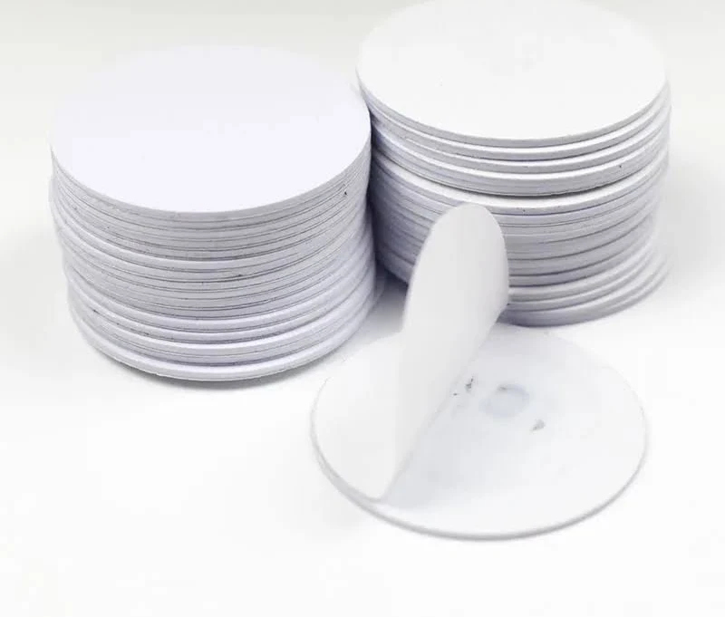 5Pcs/Lot 125Khz T5577 RFID Rewritable Stickers Tag Proximity Cards Rewritable Adhesive Label