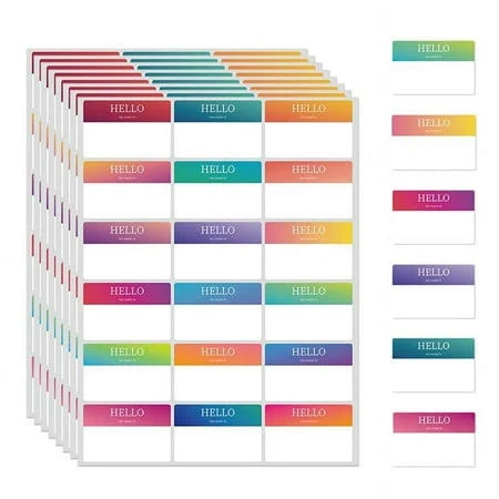 Nogis 450 PCS Name Tags