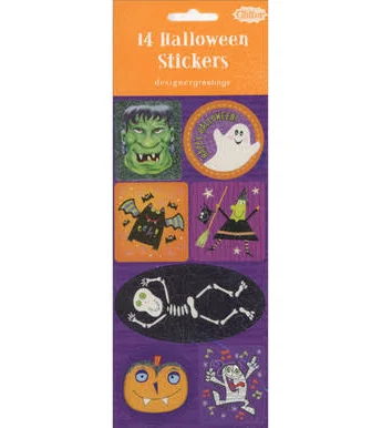 Designer Greetings Frankenstein Halloween Stickers