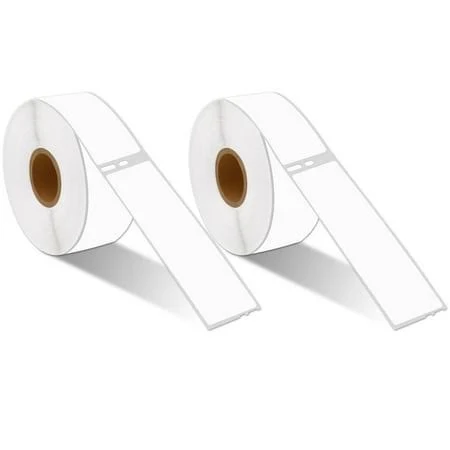 GREENCYCLE Roll Standard White Shipping Address Label Compatible for Dymo 30252 1-1/8'' X 3-1/2'' LabelWriter Printer