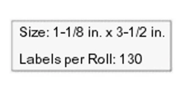 Seiko SLP-1RLB Bulk Address Labels