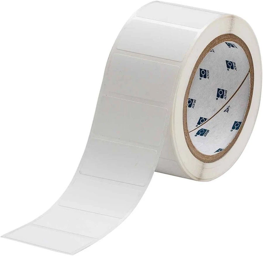 Brady 3" Core High Adhesion Glossy Polyester with Acrylic Adhesive Labels