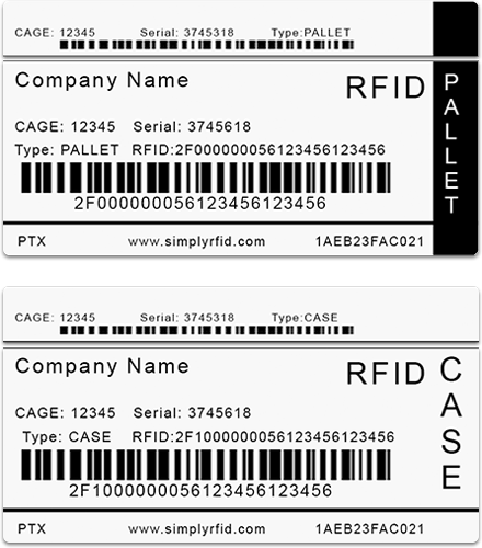 Pro-Tags DoD DLA RFID Tags