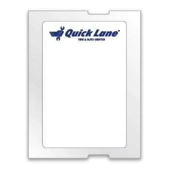 Auto Supplies CAATS Quicklane Branded Adhesive Label Roll, 4" x 4", 500/Roll