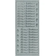 Peel Off Stickers Merry Christmas
