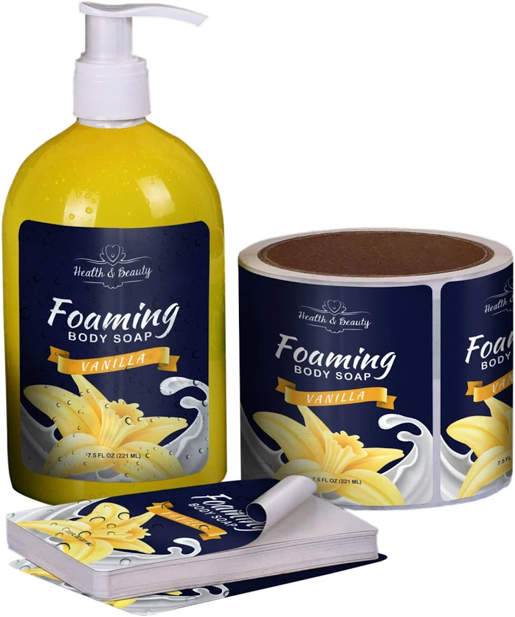 5000 Waterproof Labels - 3" x 3" - Custom Design