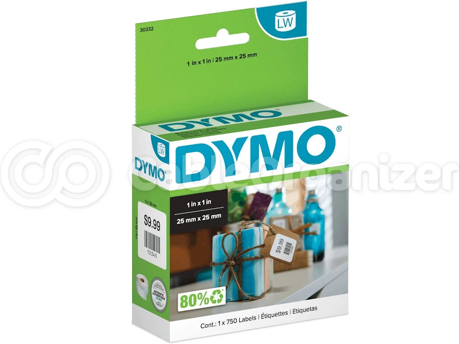 Dymo RHINO Industrial Labels 1.4" / Black on White / Multipurpose Labels