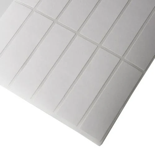 Vertical Rectangular Self Adhesive Plain Label - 1000 Labels (1/2" x 1 3/4")