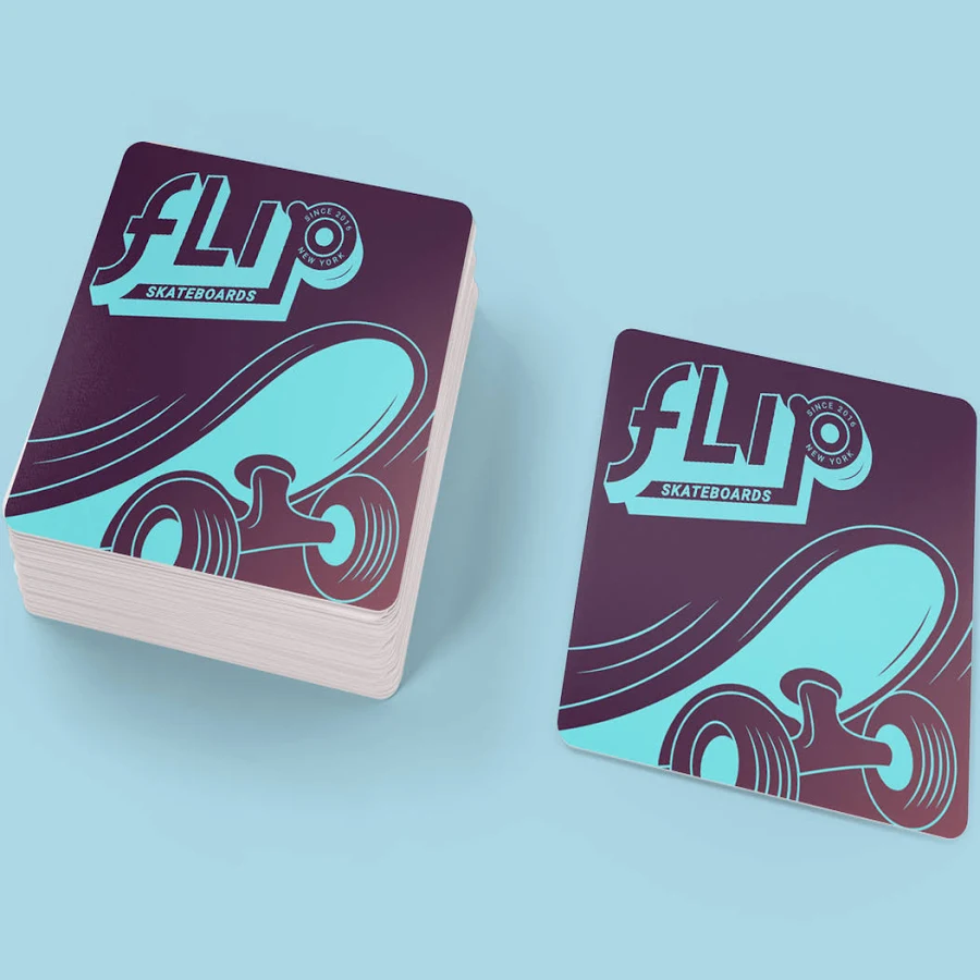 Custom Labels - 2x2 Metallic Finish