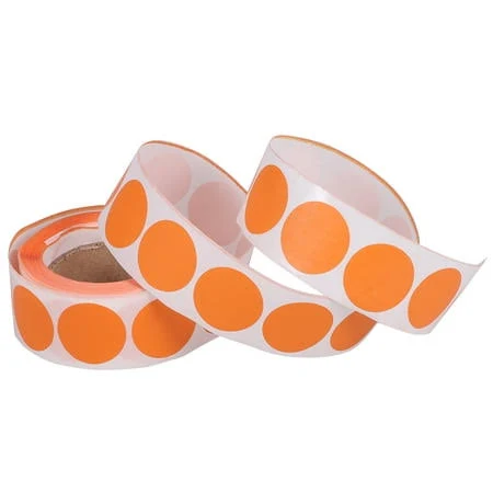Ultnice 500pcs Round Adhesive Labels
