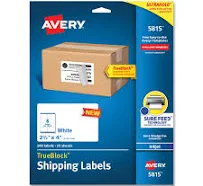 Avery TrueBlock Shipping Labels 5815