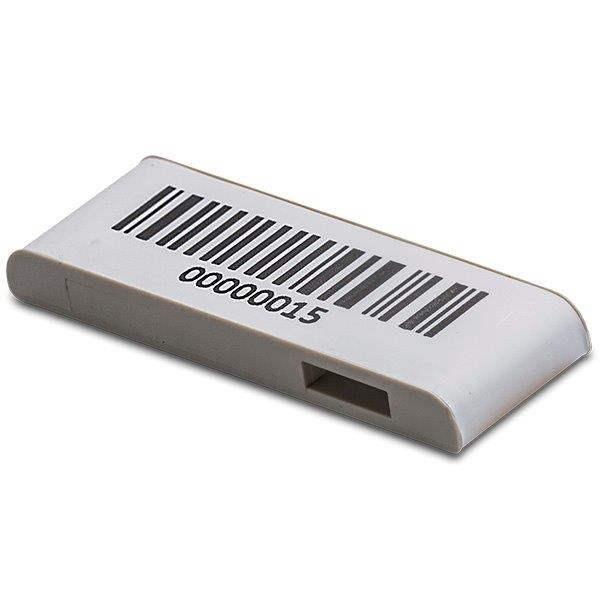[Clearance - ALL SALES FINAL] HID TapMark UHF RFID Sticker Tag with 1D Barcode and Serial Number | Monza R6