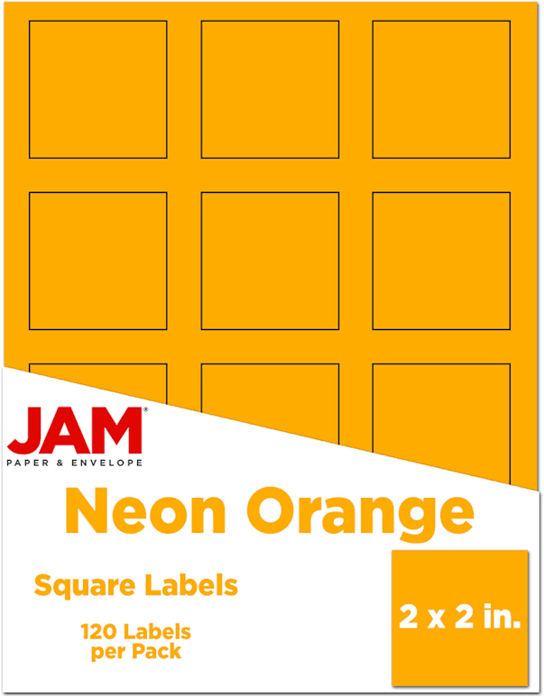 JAM Paper Square Address Labels