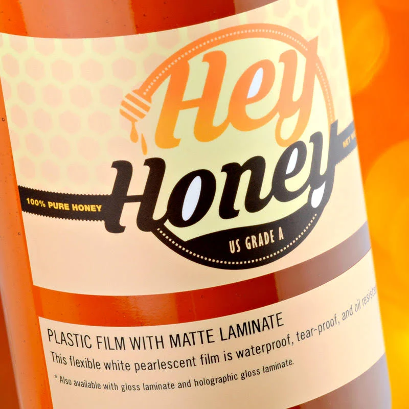 Custom Plastic Film Labels