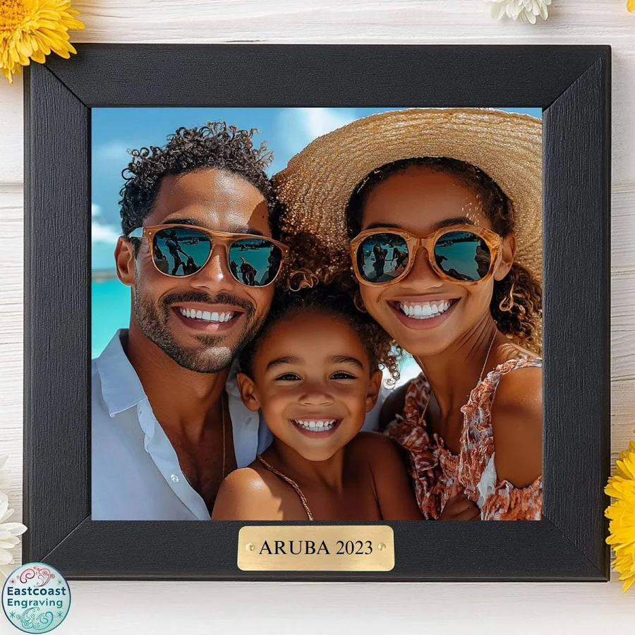 Custom Engraved Metal Labels | Durable Adhesive Backing