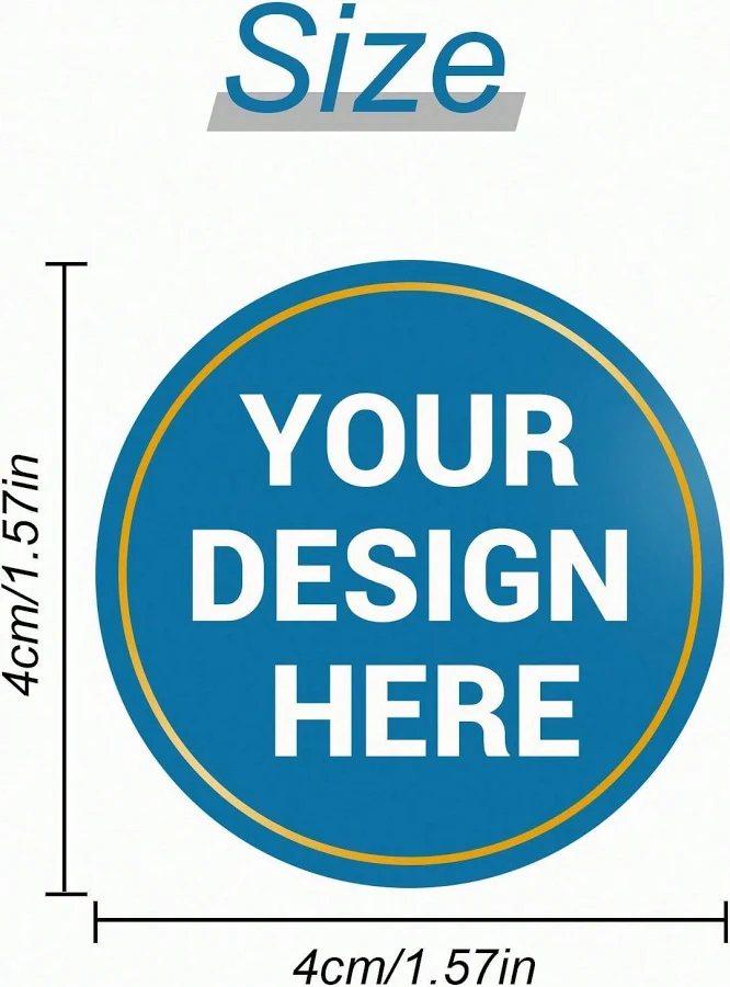 Custom Personalized Stickers Labels Name Tags Vinyl Decals Business Labels Waterproof Vinyl Opaque Paper Logo Wedding Birthday Baptism Dish,24pcs