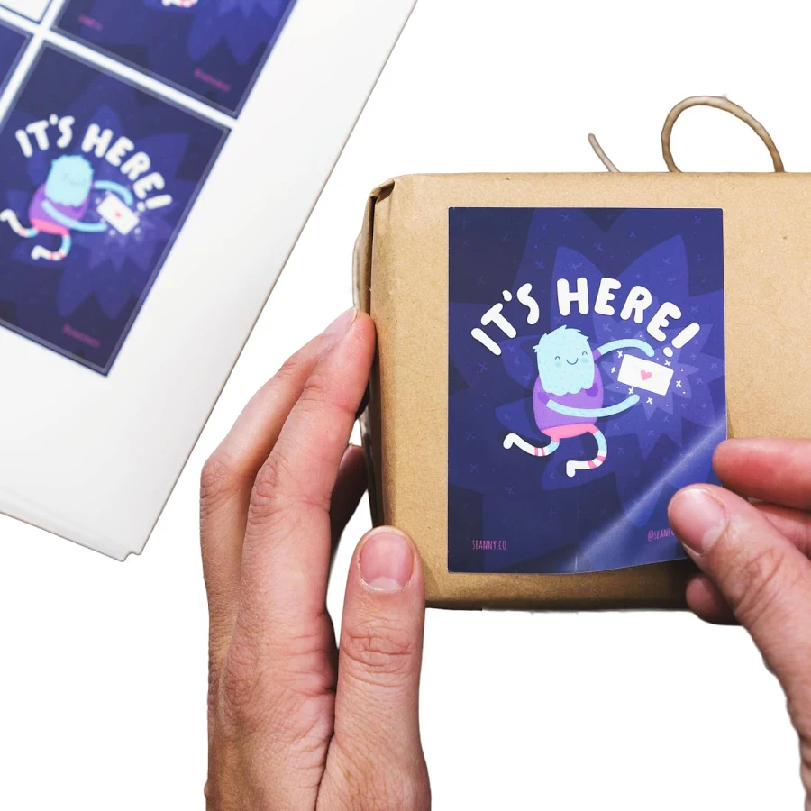 Custom Rectangle Sheet Labels - Quantity 50