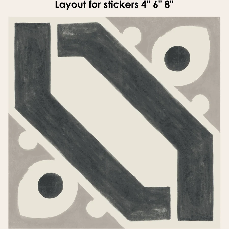 Quadrostyle Jocasta Vinyl Tile Sticker
