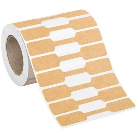 Labelchoice Rectangle Shape Self Adhesive Jewelry Tags Roll