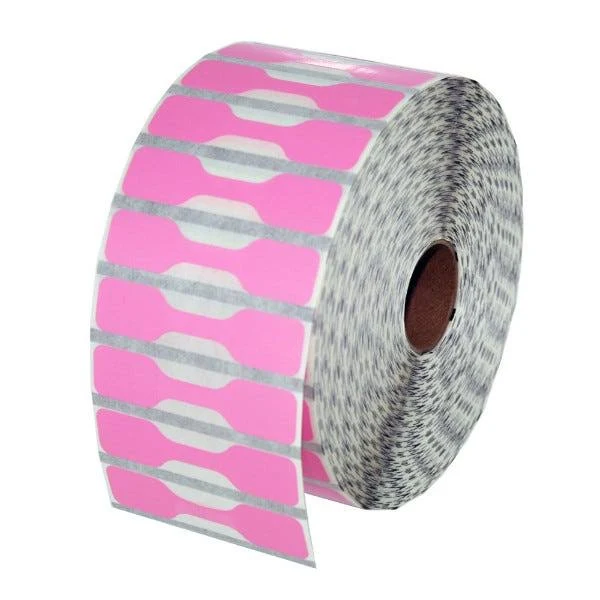 Zebra Pink Jewelry Labels 2.2" x 0.5" (LV-10010064) | Label Supplies From Label Value