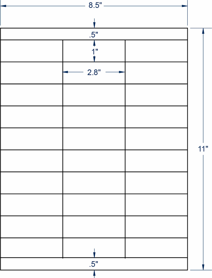 Compulabel Frosty Clear Mailing Address Label