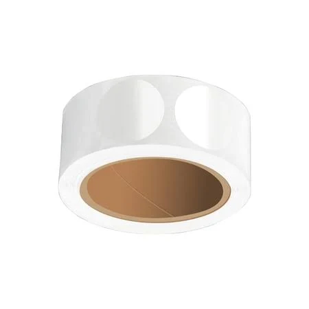 500pcs Clear Round Seal Sticker Adhesive Wrapping Labels for Envelopes Card, Size: 20 mm