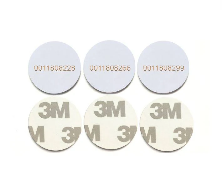125khz Rfid Tag Em4100/tk4100 Id Coin 3m Stickers 25mm/1 Inch 10pack