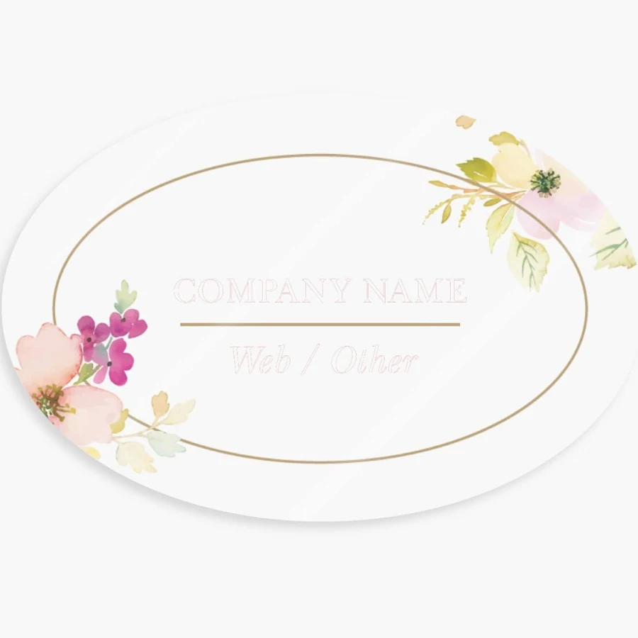 Custom Front Adhesive Stickers | White, Gray and Cream | VistaPrint | Design: White, Holistic & Alternative Medicine, Business Services