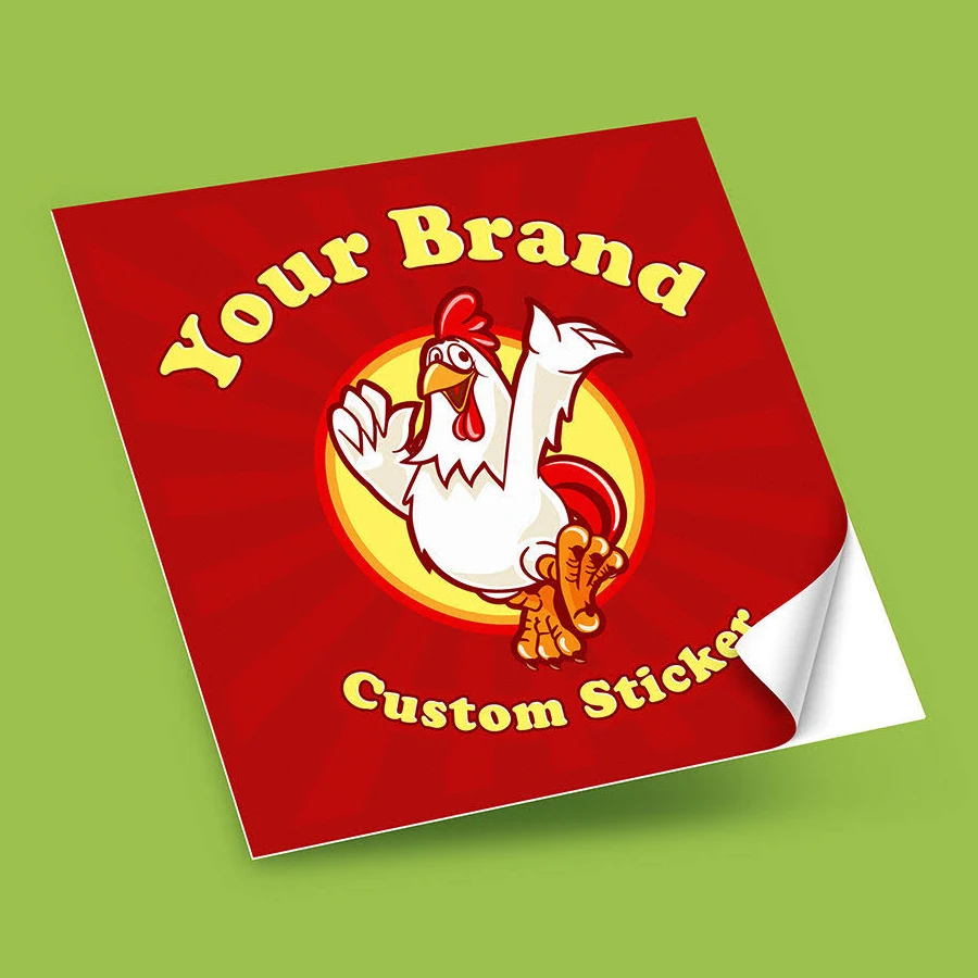 25 qty Custom Next Day Custom Stickers - Fast Stickers Printing