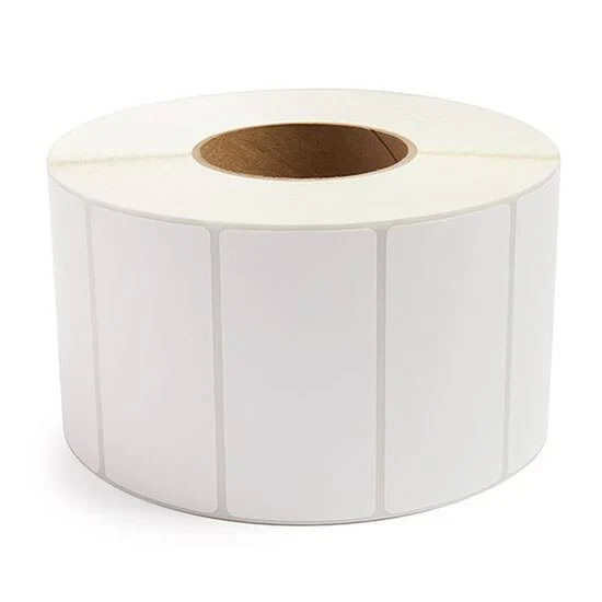 4" x 2" Removable Adhesive Industrial Thermal Transfer Labels 3 Core 2 900 Labels/Roll (4 Rolls)