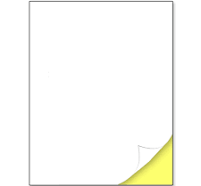 TownStix 30 Sheets Printable White Sticker Paper