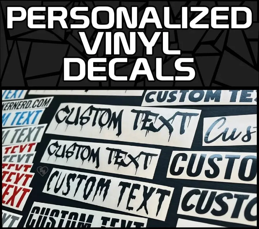 Personalized Vinyl Decals