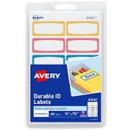 Avery Durable Labels 3/4" x 1-3/4