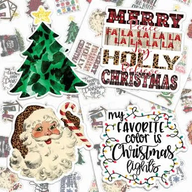 Christmas Variety Pack Sticker Sheet