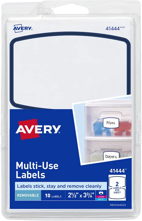 Avery Removable Multi-Use Labels Border