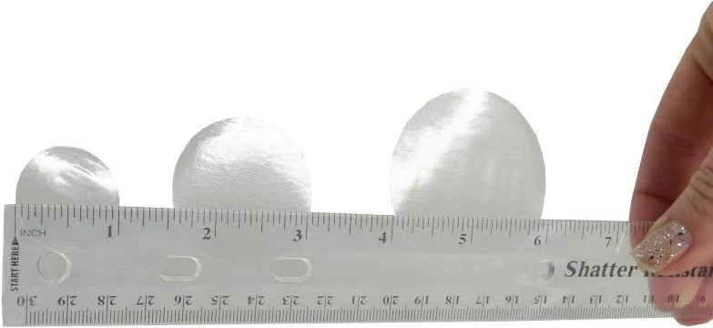 Clear Round Sticker Labels & Seals 1" / 1000